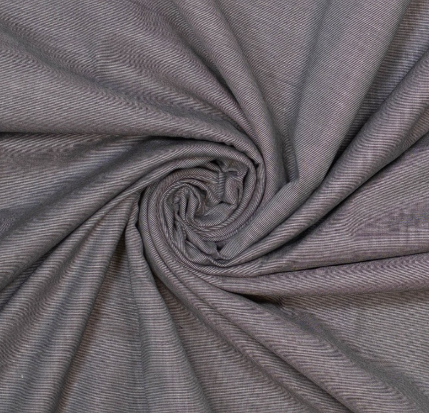 Geweven polyester banaan effen grijs